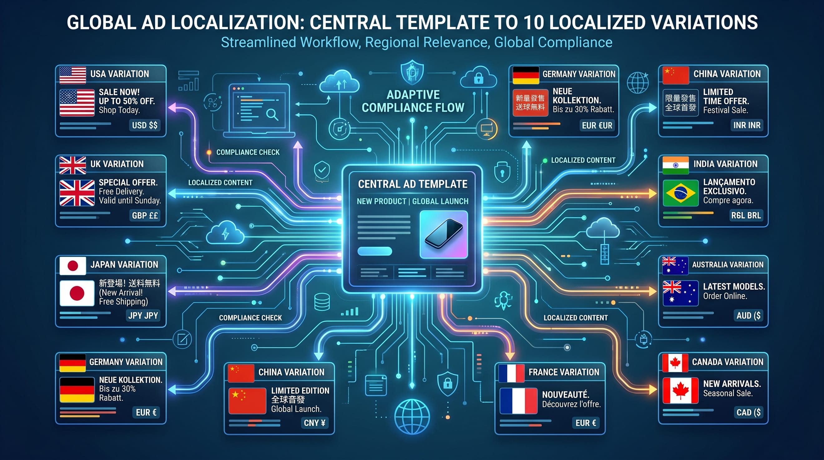 Multi-Market Ad Compliance: How to Adapt One Campaign for 10 Jurisdictions